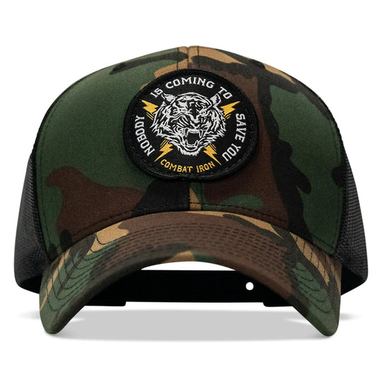 One Revolver Surfboards - Nobody Is Coming To Save You Patch Snapback Hat HEADWEAR