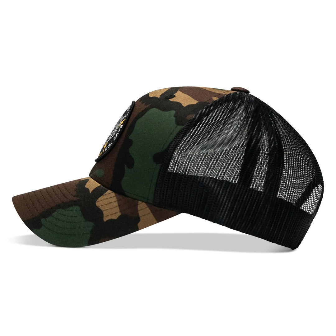 One Revolver Surfboards - Nobody Is Coming To Save You Patch Snapback Hat HEADWEAR