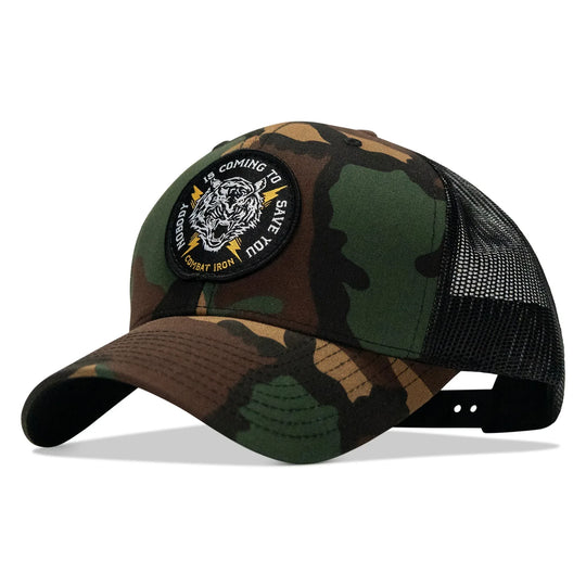 One Revolver Surfboards - Nobody Is Coming To Save You Patch Snapback Hat HEADWEAR