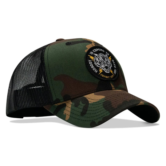 One Revolver Surfboards - Nobody Is Coming To Save You Patch Snapback Hat HEADWEAR
