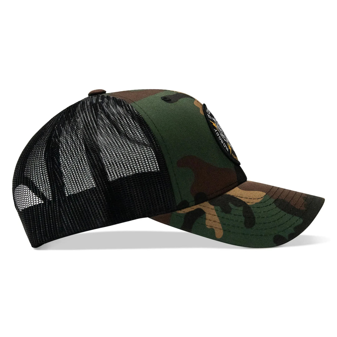 One Revolver Surfboards - Nobody Is Coming To Save You Patch Snapback Hat HEADWEAR