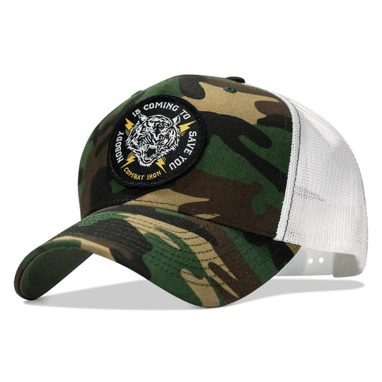 One Revolver Surfboards - Nobody Is Coming To Save You Patch Snapback Hat HEADWEAR