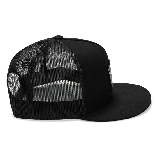 One Revolver Surfboards - Nobody Is Coming To Save You Skull Patch Flatbill Snapback Hat HEADWEAR