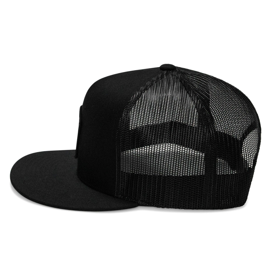 One Revolver Surfboards - Nobody Is Coming To Save You Skull Patch Flatbill Snapback Hat HEADWEAR