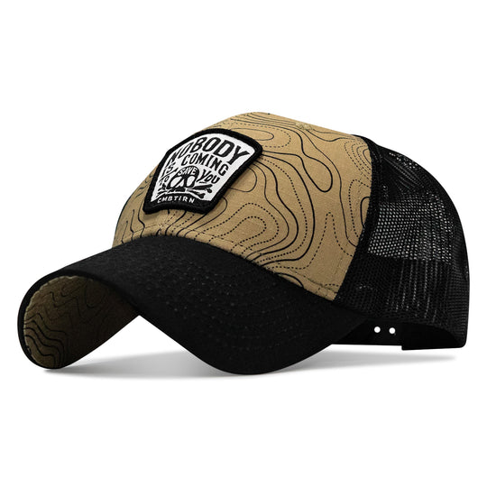 Nobody Is Coming To Save You Skull Patch Original Ripstop Snapback Hat