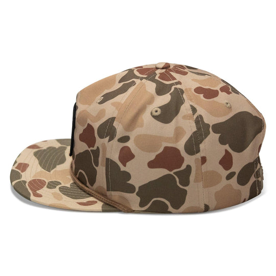 One Revolver Surfboards - Nobody Is Coming To Save You Skull Patch Flatbill Snapback Hat HEADWEAR