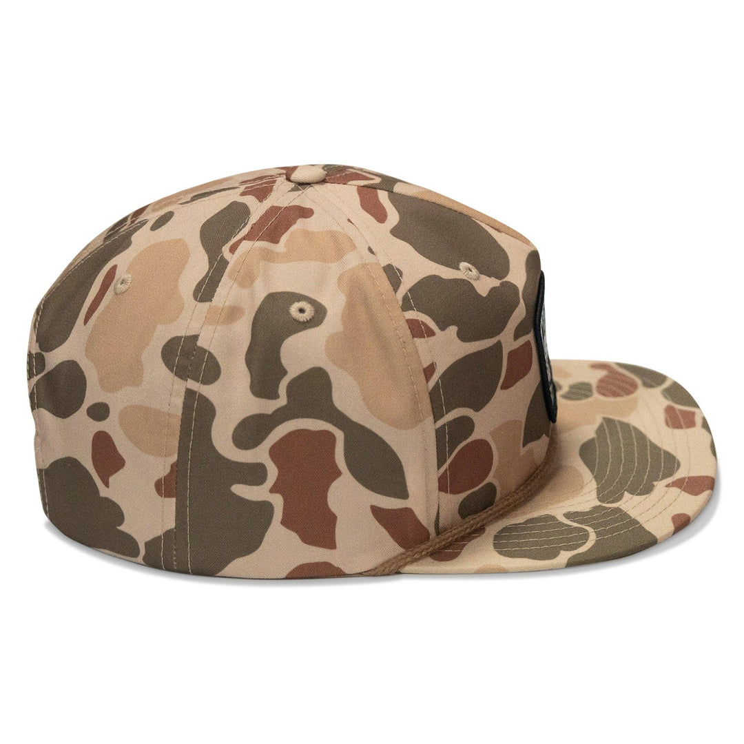 One Revolver Surfboards - Nobody Is Coming To Save You Skull Patch Flatbill Snapback Hat HEADWEAR