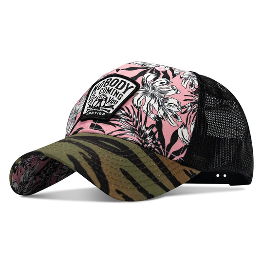 Nobody Is Coming To Save You Skull Patch Original Ripstop Snapback Hat