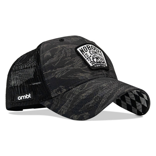 Nobody Is Coming To Save You Skull Patch Original Ripstop Snapback Hat
