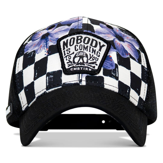 Nobody Is Coming To Save You Skull Patch Original Ripstop Snapback Hat