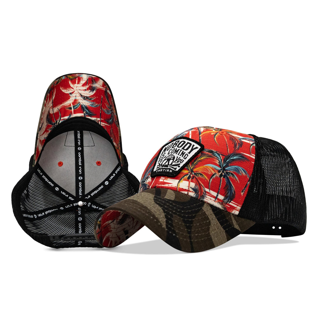 Nobody Is Coming To Save You Skull Patch Original Ripstop Snapback Hat