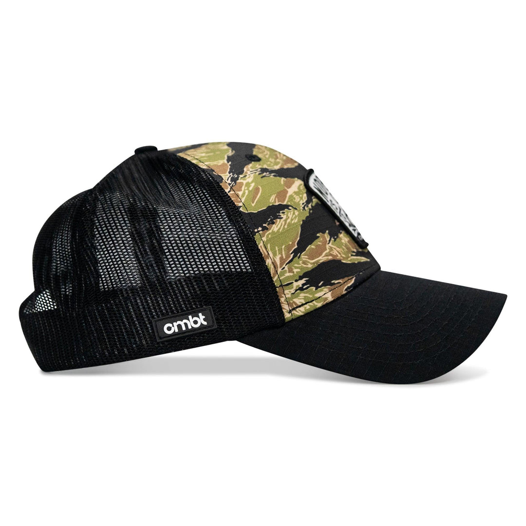 One Revolver Surfboards - Nobody Is Coming To Save You Skull Patch Original Ripstop Snapback Hat HEADWEAR