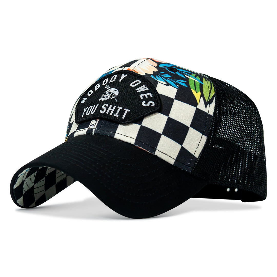 Nobody Owes You Shit Patch Original Ripstop Snapback Hat