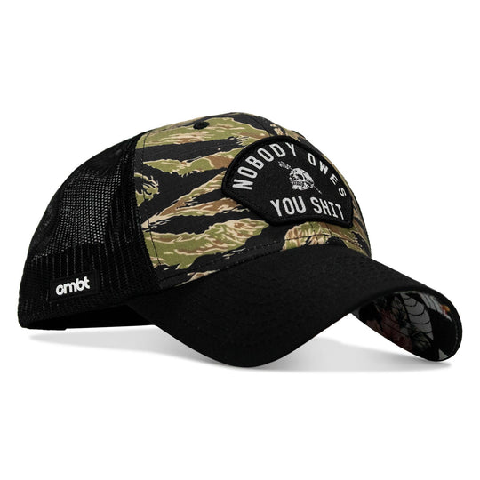 One Revolver Surfboards - Nobody Owes You Shit Patch Original Ripstop Snapback Hat HEADWEAR