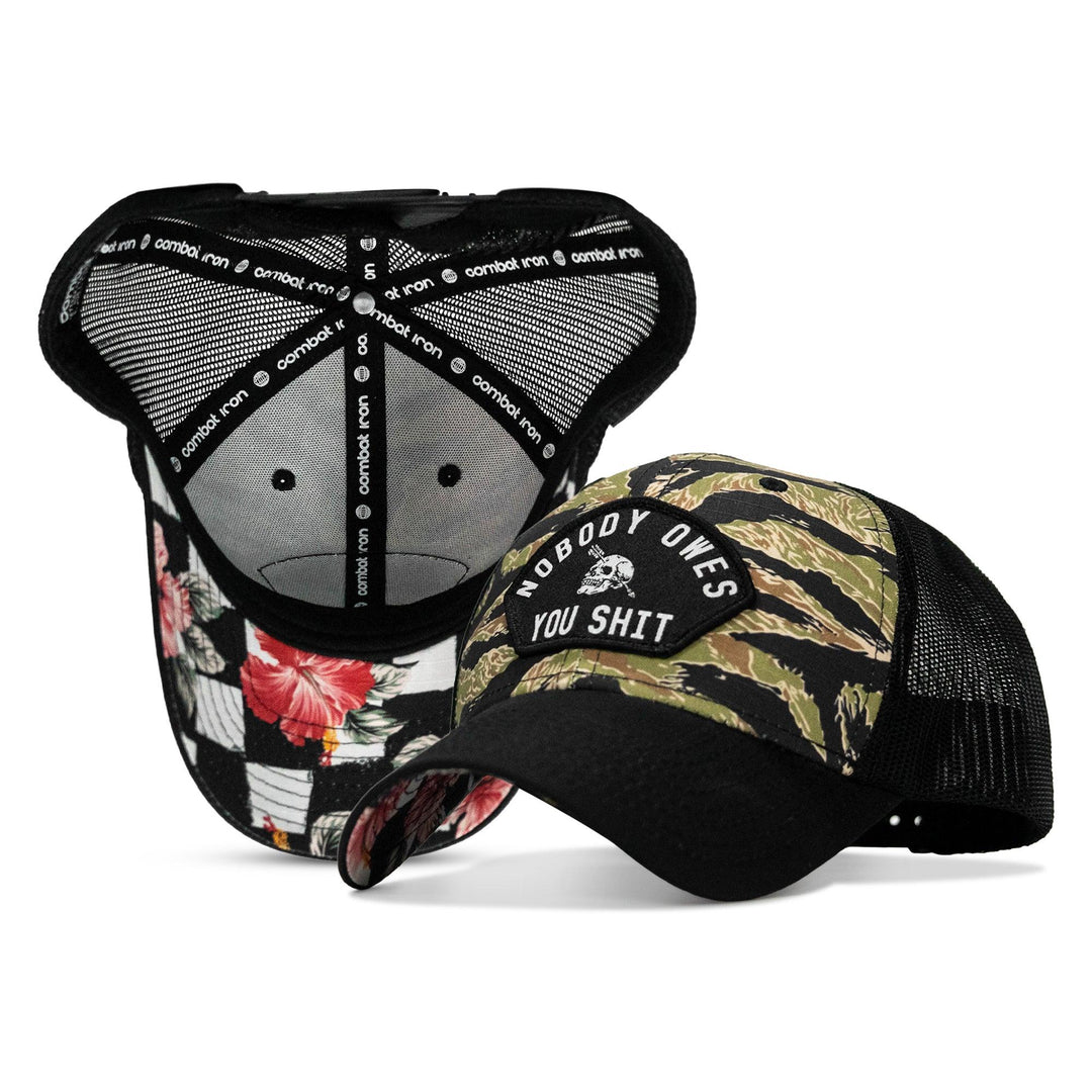 One Revolver Surfboards - Nobody Owes You Shit Patch Original Ripstop Snapback Hat HEADWEAR