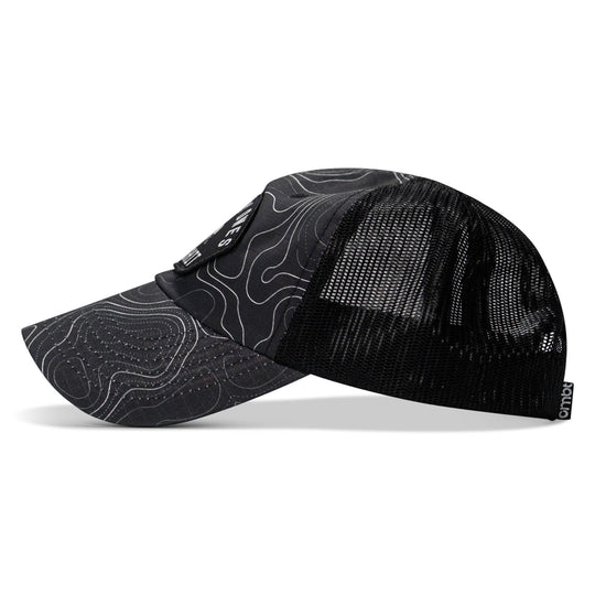 One Revolver Surfboards - Nobody Owes You Shit Arched Patch Tactical Ripstop Mesh Snapback Hat HEADWEAR