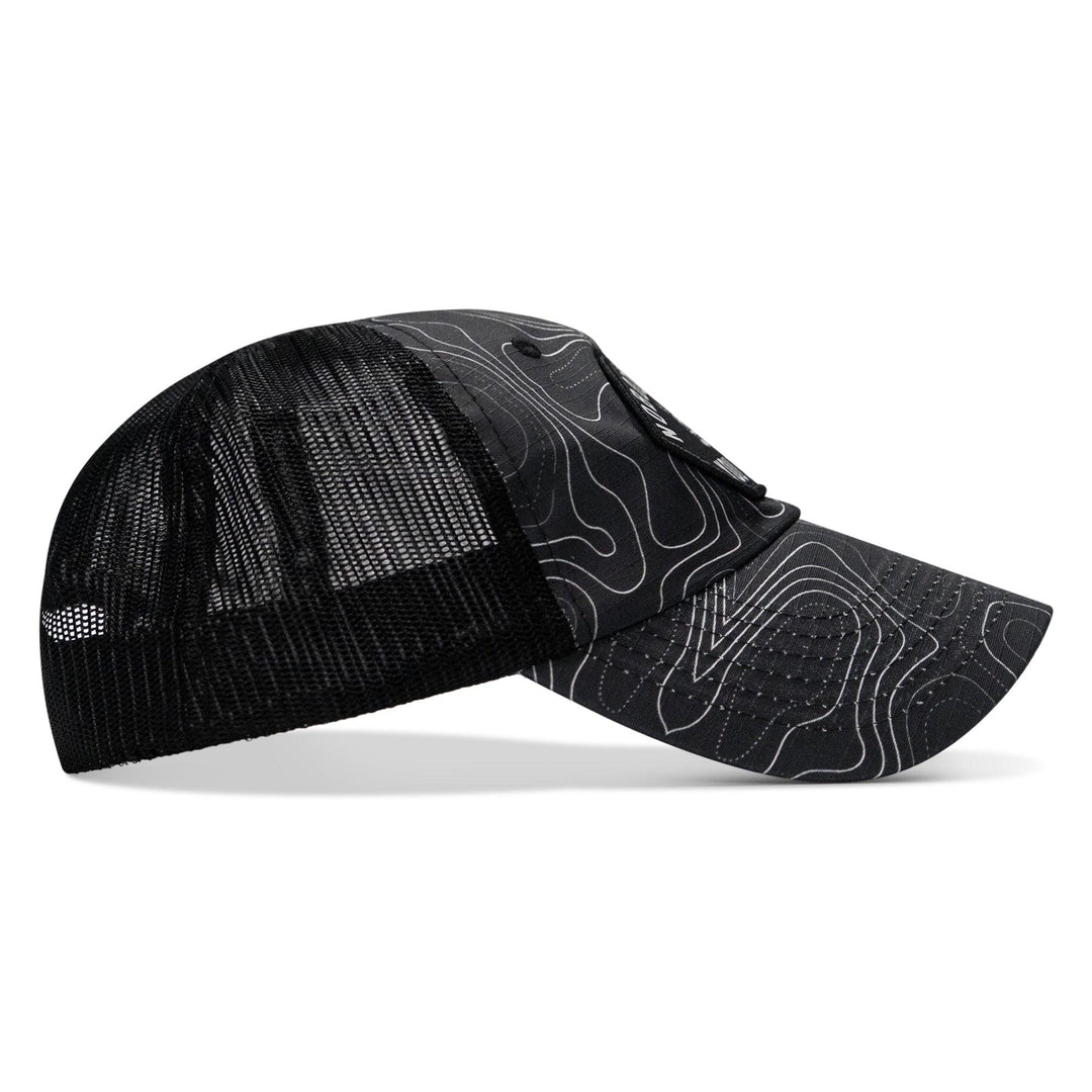 One Revolver Surfboards - Nobody Owes You Shit Arched Patch Tactical Ripstop Mesh Snapback Hat HEADWEAR
