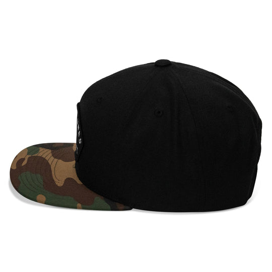 One Revolver Surfboards - Nobody Owes You Shit Arched Patch Flatbill SnapBack Hat HEADWEAR
