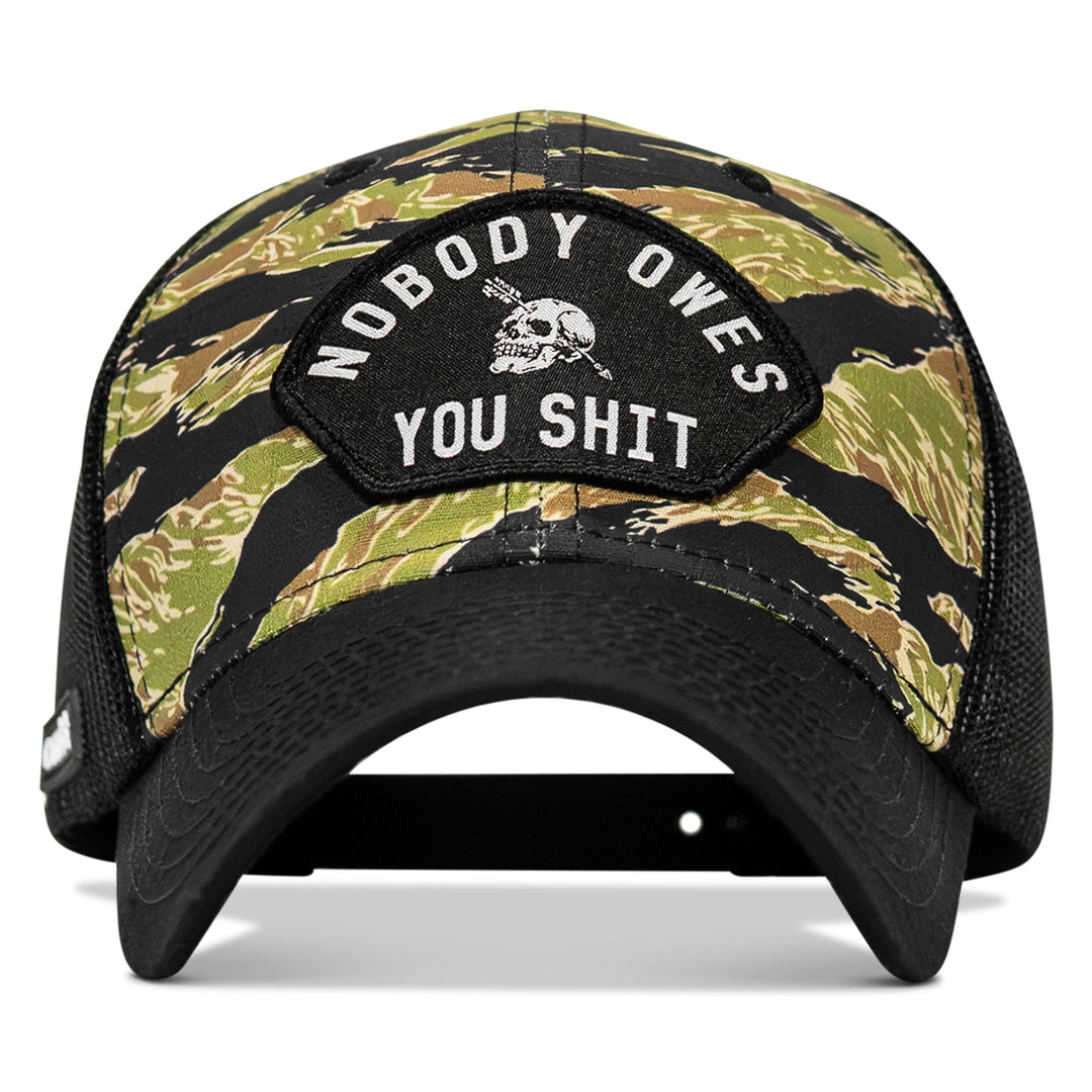 Nobody Owes You Shit Patch Original Ripstop Snapback Hat