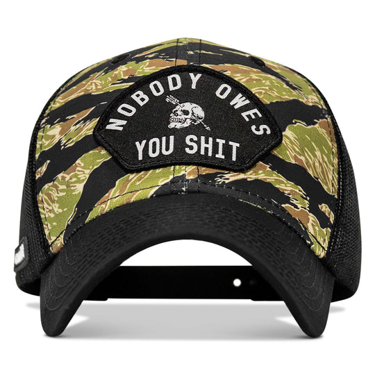 Nobody Owes You Shit Patch Original Ripstop Snapback Hat