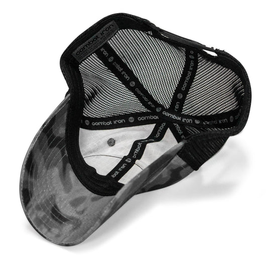 One Revolver Surfboards - Nobody Owes You Shit Arched Patch Tactical Ripstop Mesh Snapback Hat HEADWEAR