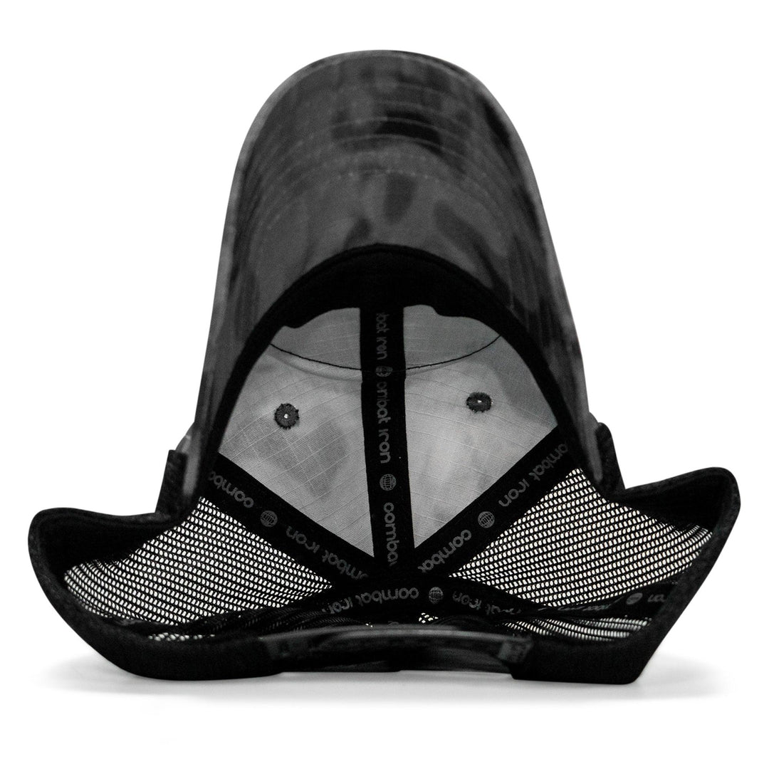 One Revolver Surfboards - Nobody Owes You Shit Arched Patch Tactical Ripstop Mesh Snapback Hat HEADWEAR