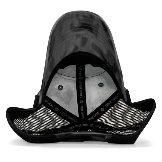 One Revolver Surfboards - Nobody Owes You Shit Arched Patch Tactical Ripstop Mesh Snapback Hat HEADWEAR