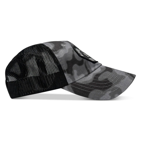 One Revolver Surfboards - Nobody Owes You Shit Arched Patch Tactical Ripstop Mesh Snapback Hat HEADWEAR