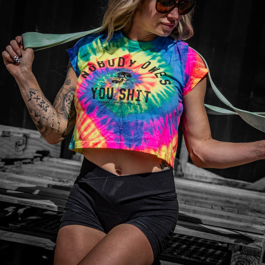 Nobody Owes You Shit Skull Women&