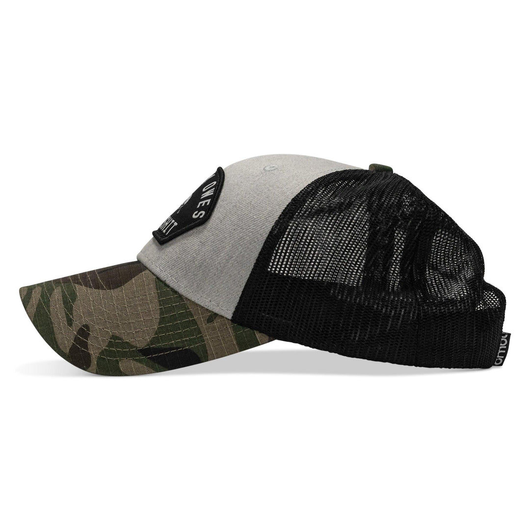 One Revolver Surfboards - Nobody Owes You Shit Patch Original Ripstop Snapback Hat HEADWEAR