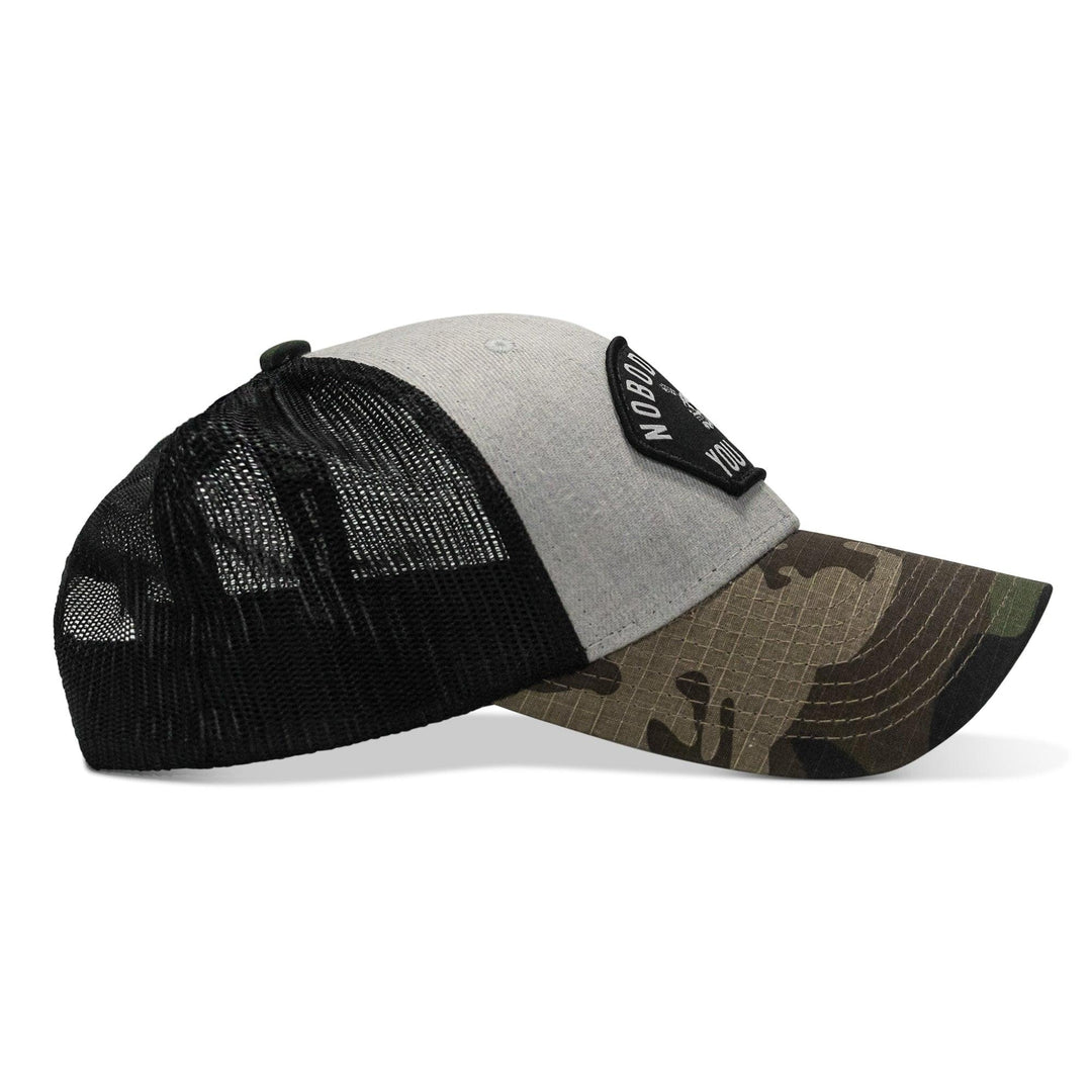 One Revolver Surfboards - Nobody Owes You Shit Patch Original Ripstop Snapback Hat HEADWEAR