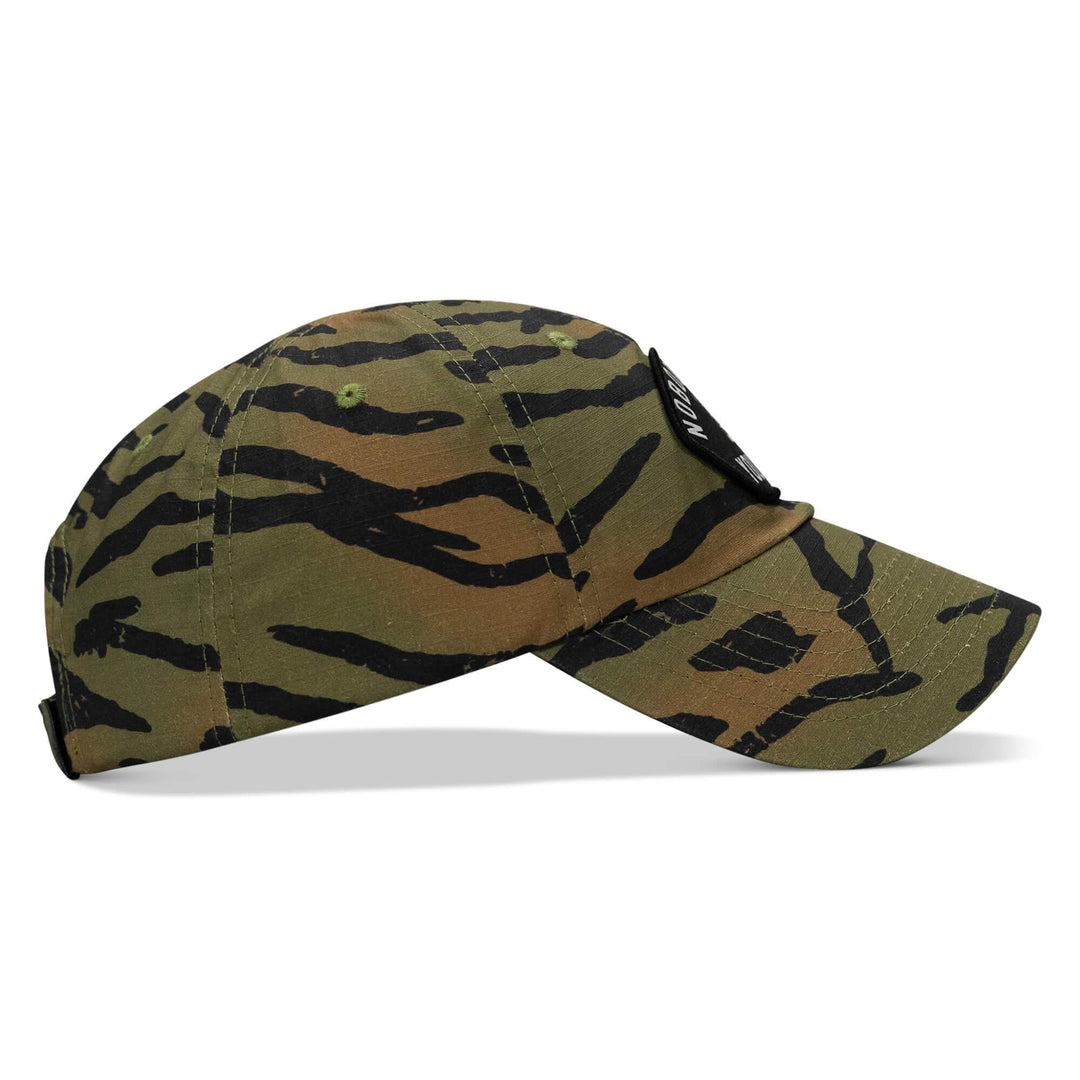 One Revolver Surfboards - Nobody Owes You Shit Arched Patch Tactical Ripstop Mesh Snapback Hat HEADWEAR