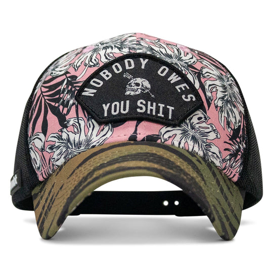 One Revolver Surfboards - Nobody Owes You Shit Patch Original Ripstop Snapback Hat HEADWEAR
