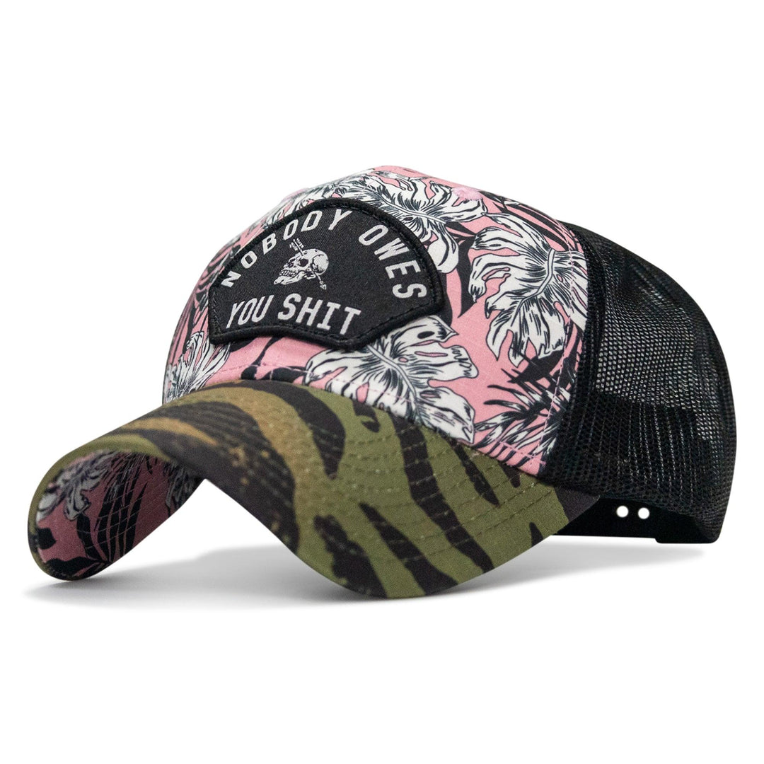 One Revolver Surfboards - Nobody Owes You Shit Patch Original Ripstop Snapback Hat HEADWEAR