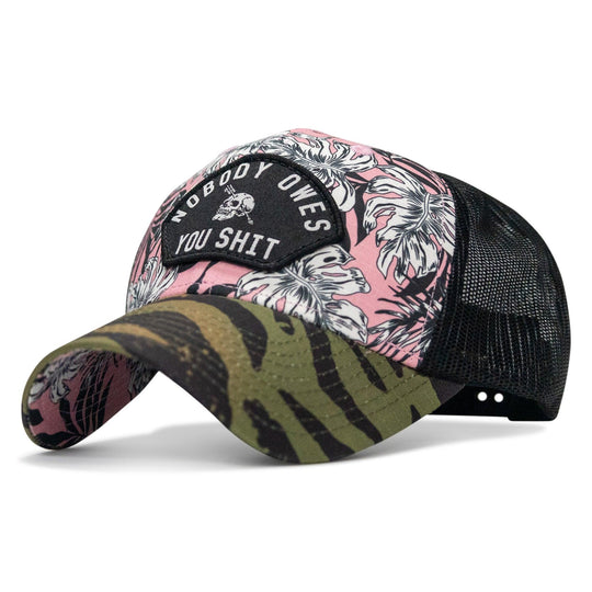 One Revolver Surfboards - Nobody Owes You Shit Patch Original Ripstop Snapback Hat HEADWEAR