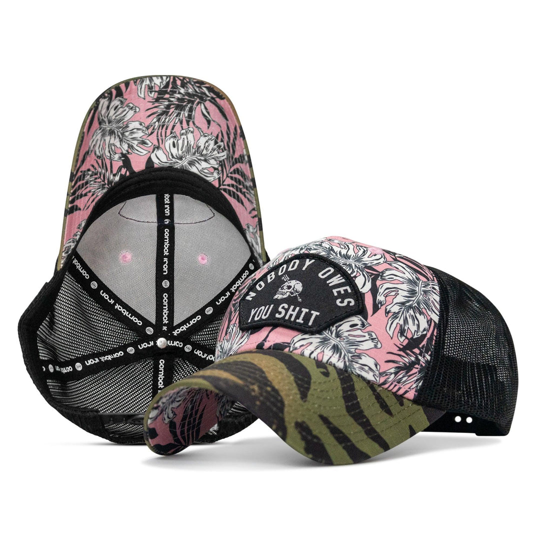 One Revolver Surfboards - Nobody Owes You Shit Patch Original Ripstop Snapback Hat HEADWEAR