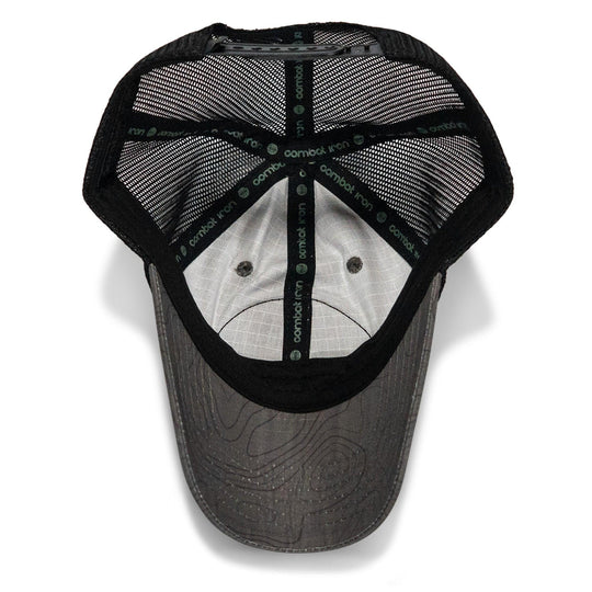 One Revolver Surfboards - Nobody Owes You Shit Arched Patch Tactical Ripstop Mesh Snapback Hat HEADWEAR