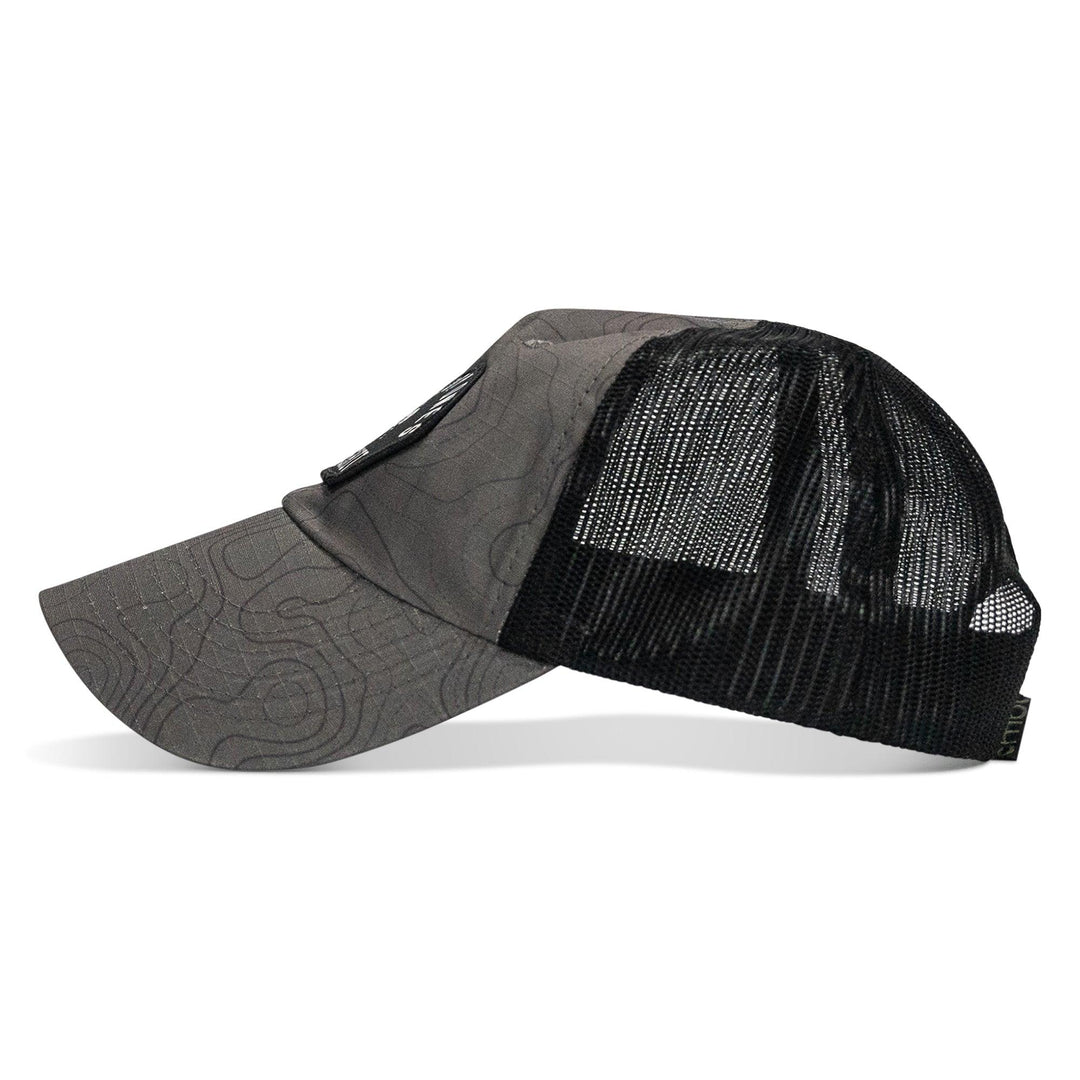One Revolver Surfboards - Nobody Owes You Shit Arched Patch Tactical Ripstop Mesh Snapback Hat HEADWEAR