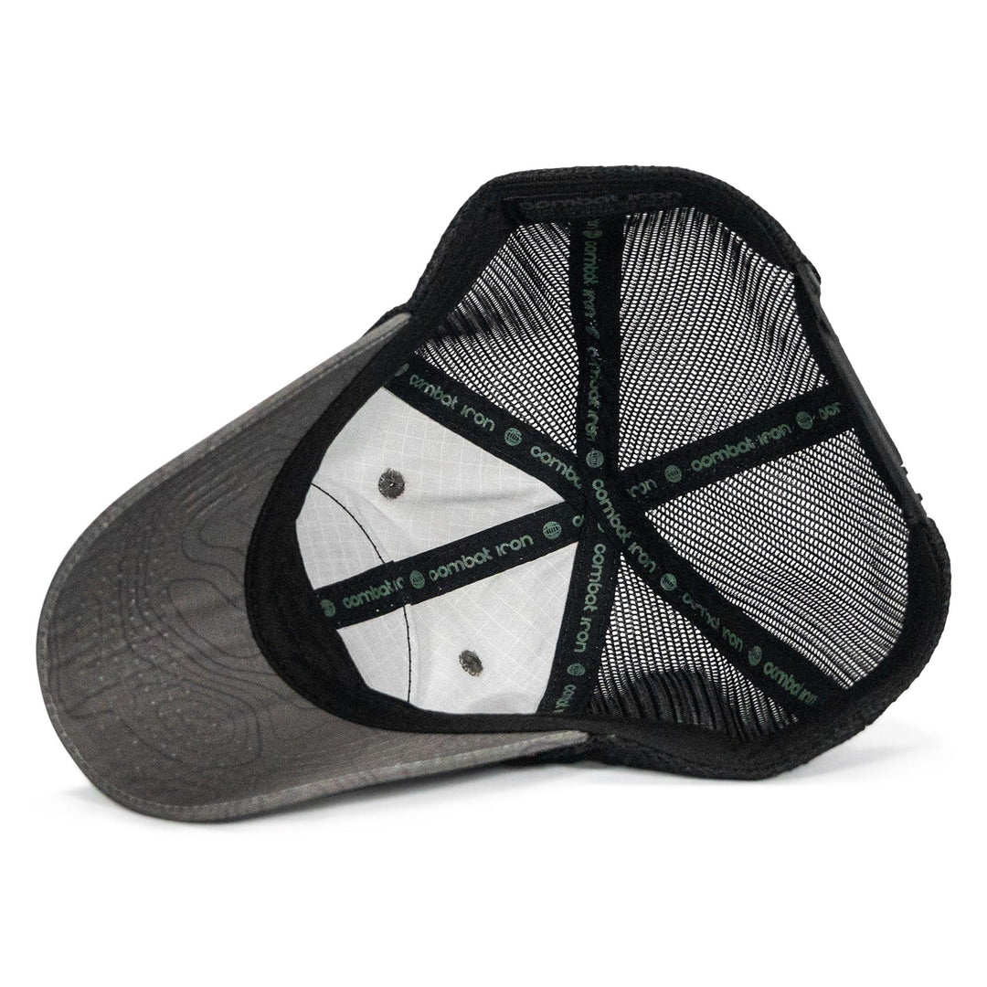 One Revolver Surfboards - Nobody Owes You Shit Arched Patch Tactical Ripstop Mesh Snapback Hat HEADWEAR