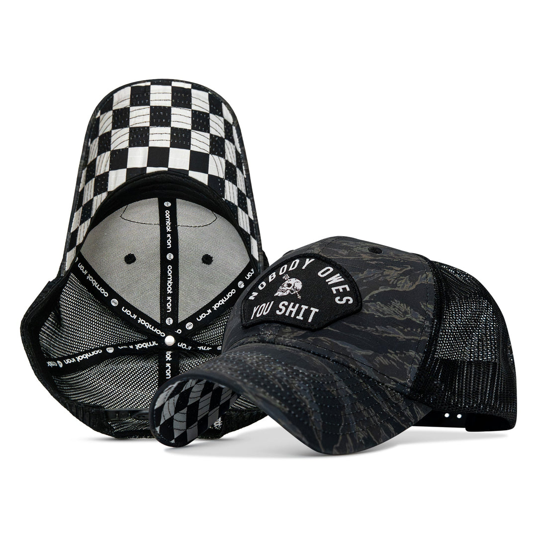 Nobody Owes You Shit Patch Original Ripstop Snapback Hat