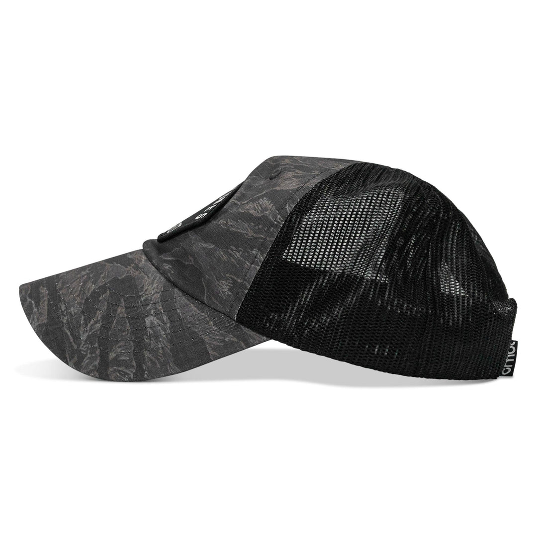One Revolver Surfboards - Nobody Owes You Shit Arched Patch Tactical Ripstop Mesh Snapback Hat HEADWEAR