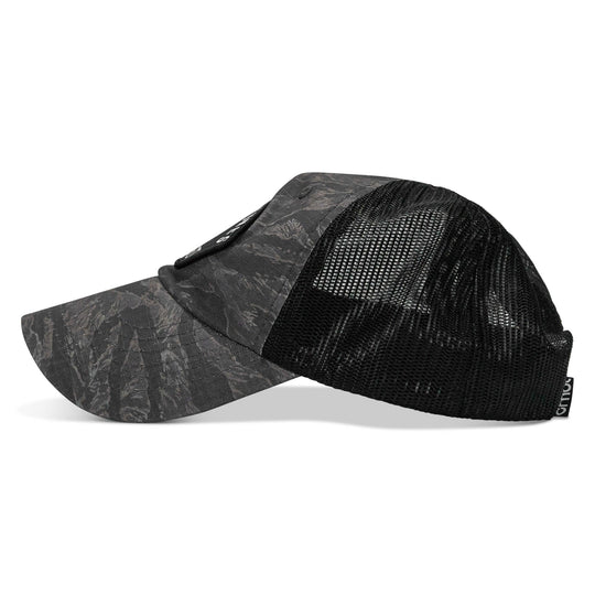 One Revolver Surfboards - Nobody Owes You Shit Arched Patch Tactical Ripstop Mesh Snapback Hat HEADWEAR