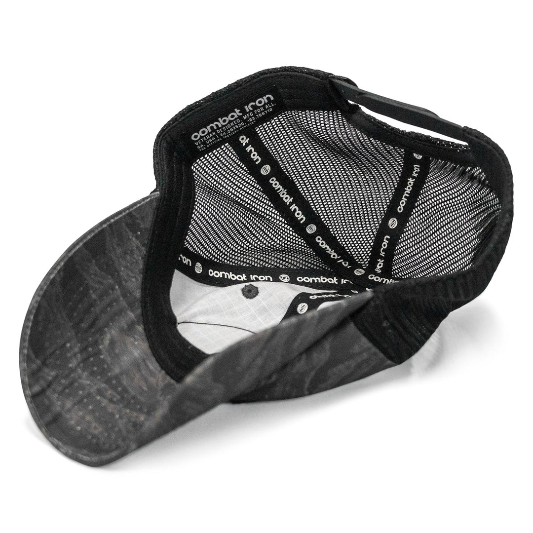 One Revolver Surfboards - Nobody Owes You Shit Arched Patch Tactical Ripstop Mesh Snapback Hat HEADWEAR