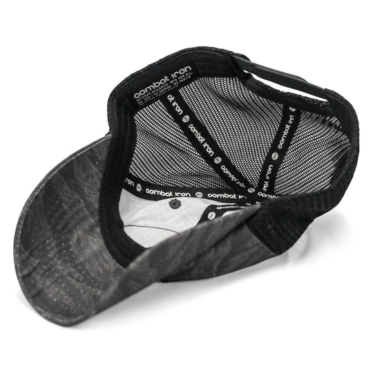 One Revolver Surfboards - Nobody Owes You Shit Arched Patch Tactical Ripstop Mesh Snapback Hat HEADWEAR