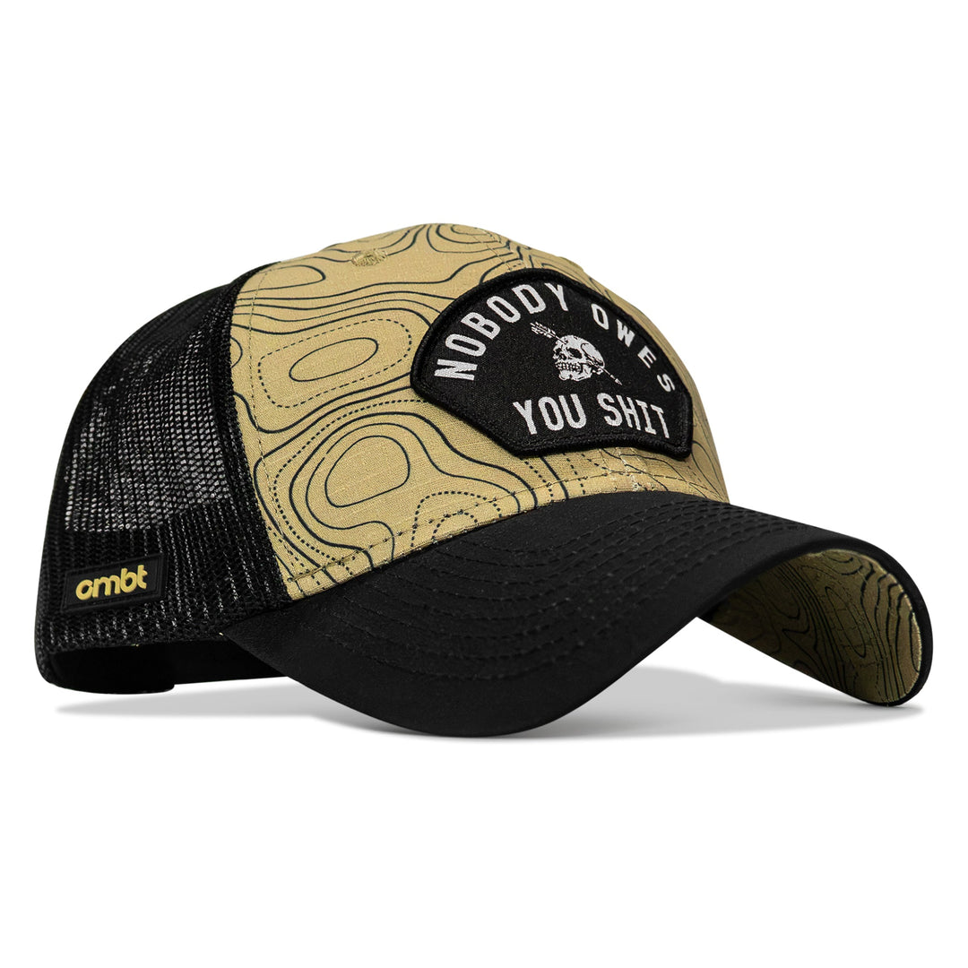 Nobody Owes You Shit Patch Original Ripstop Snapback Hat
