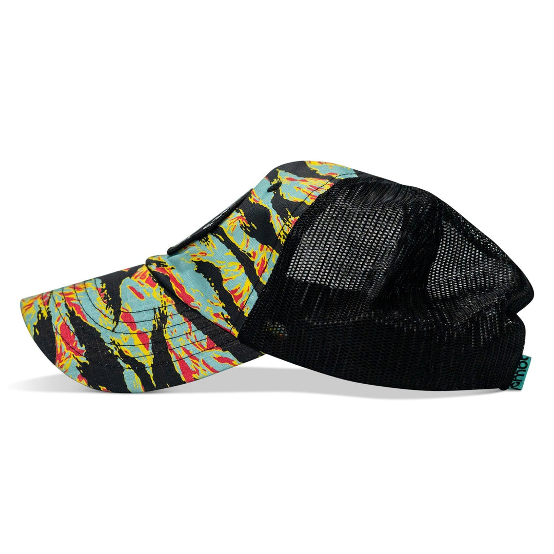 One Revolver Surfboards - Nobody Owes You Shit Arched Patch Tactical Ripstop Mesh Snapback Hat HEADWEAR