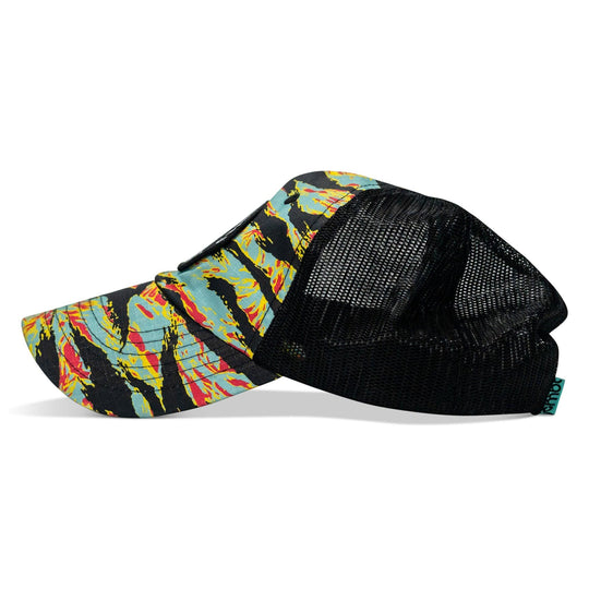 One Revolver Surfboards - Nobody Owes You Shit Arched Patch Tactical Ripstop Mesh Snapback Hat HEADWEAR