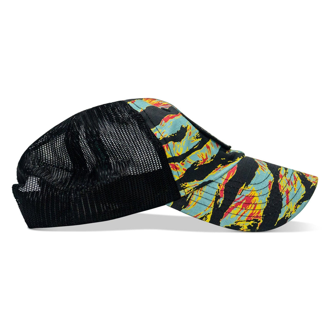 One Revolver Surfboards - Nobody Owes You Shit Arched Patch Tactical Ripstop Mesh Snapback Hat HEADWEAR