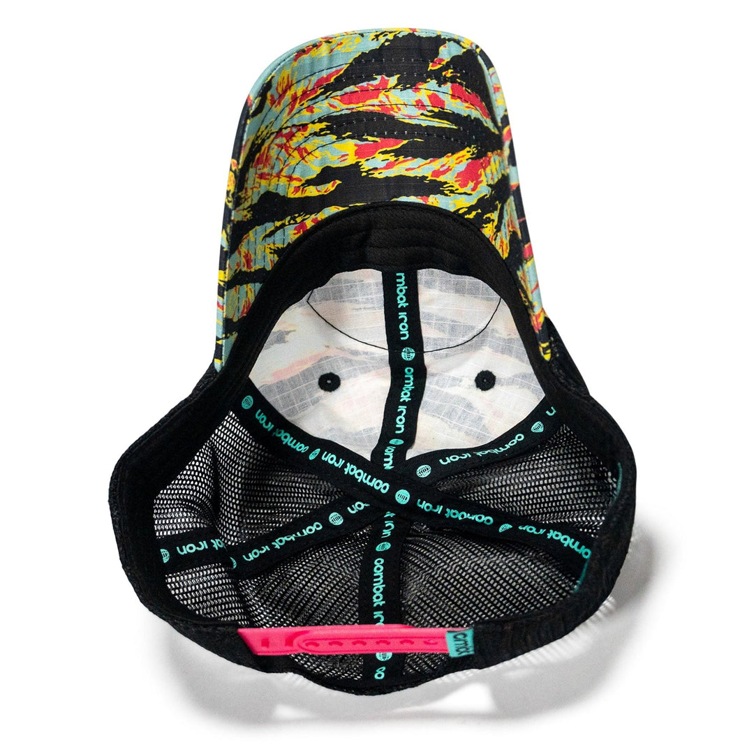 One Revolver Surfboards - Nobody Owes You Shit Arched Patch Tactical Ripstop Mesh Snapback Hat HEADWEAR