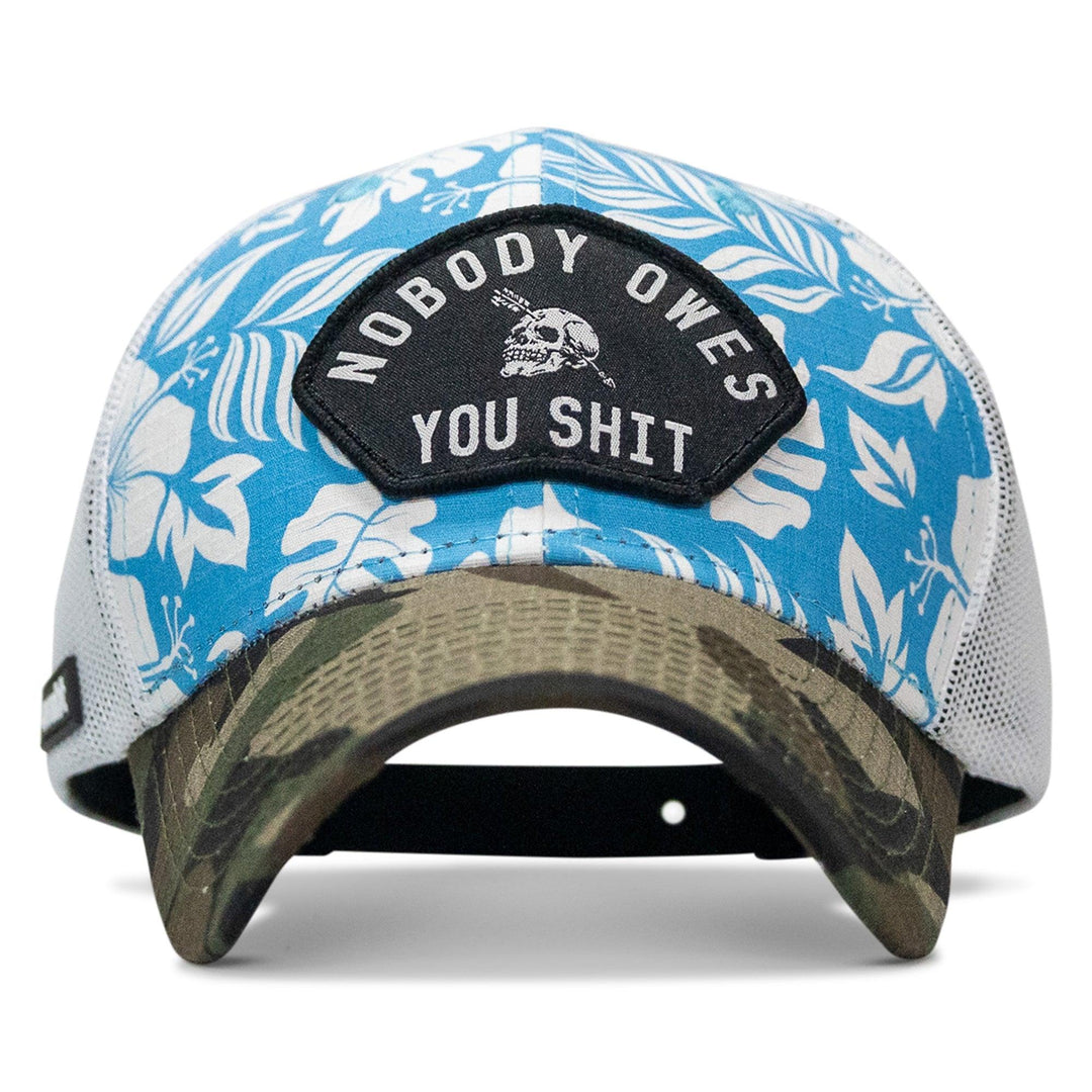 One Revolver Surfboards - Nobody Owes You Shit Patch Original Ripstop Snapback Hat HEADWEAR